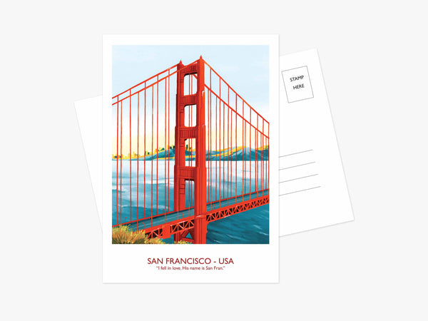 San Francisco postcard