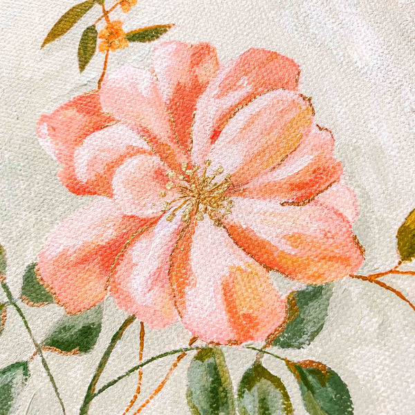 Abstract Flower Original Painting