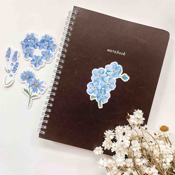 Forget Me Not Vinyl Sticker