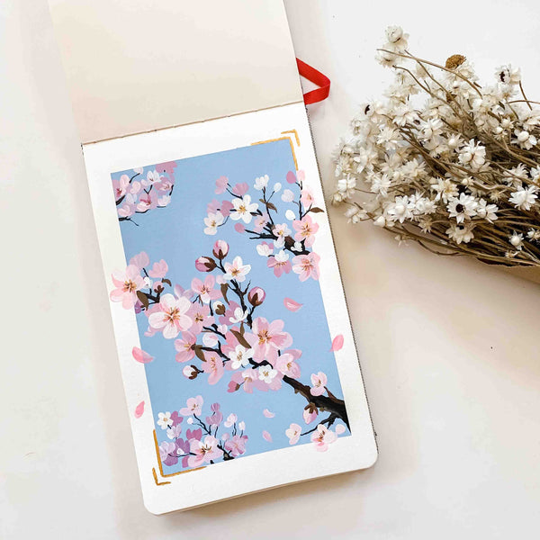 Cherry Blossoms in Spring - Original Painting