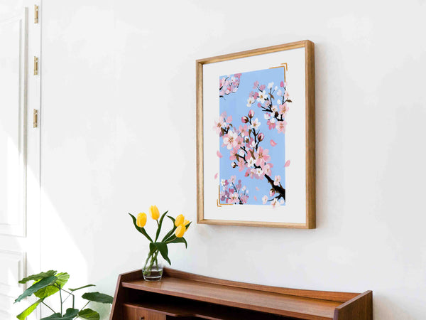 Cherry Blossoms in Spring - Art Print