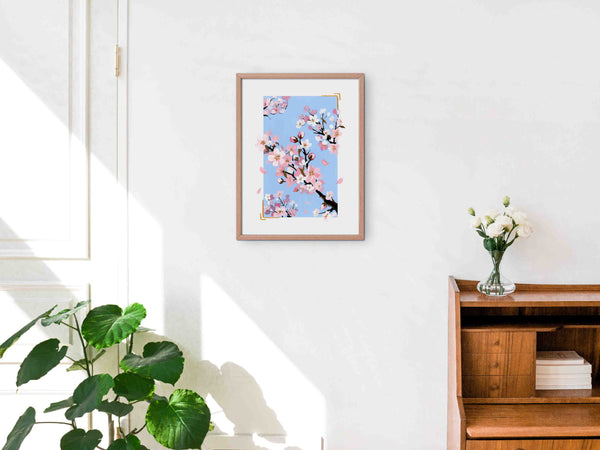 Cherry Blossoms in Spring - Art Print