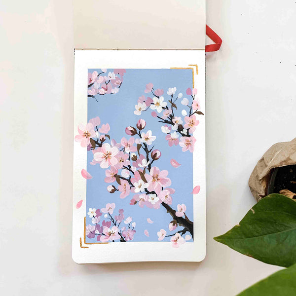 Cherry Blossoms in Spring - Original Painting