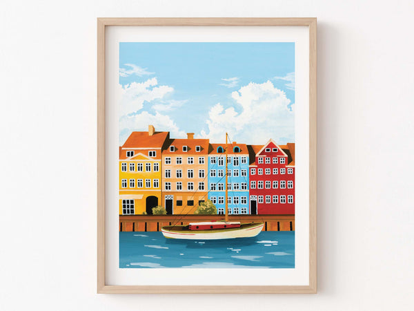 Copenhagen, Denmark - Art Print