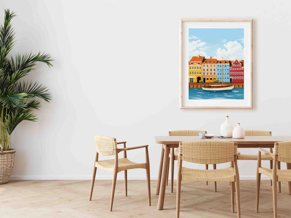 Copenhagen, Denmark - Art Print