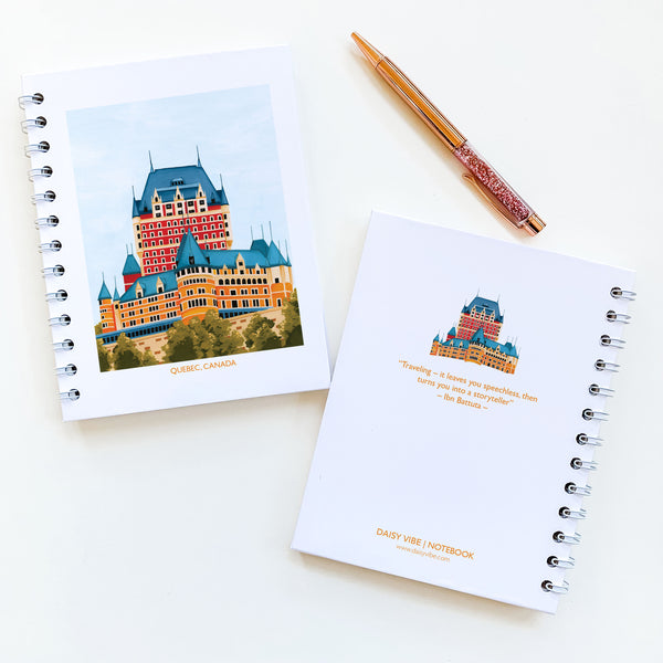 Quebec, Canada - Notebook