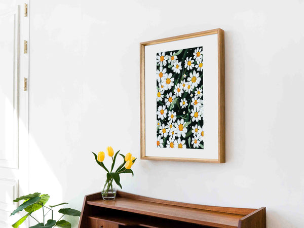 Daisy Meadow - Art Print