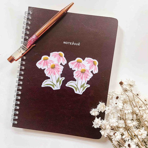 Echinacea Vinyl Sticker
