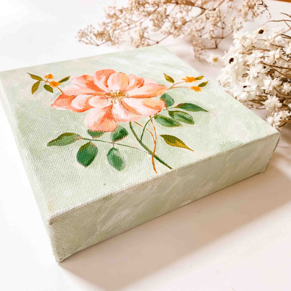 Abstract Flower Original Painting