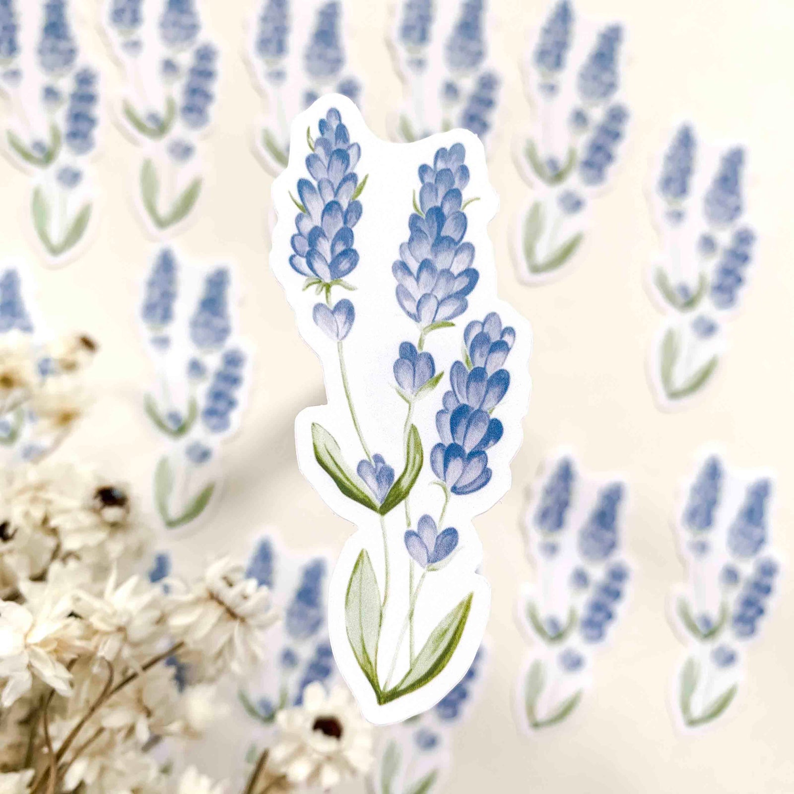 Lavender Vinyl Sticker