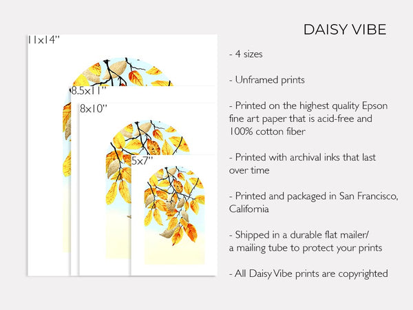 Shiny Leaves - Art Print