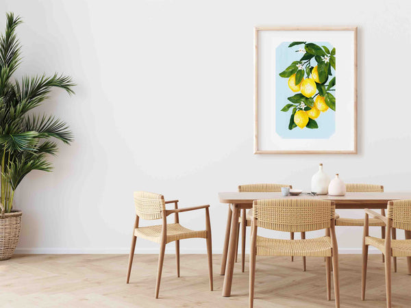 Shiny Lemons - Art Print