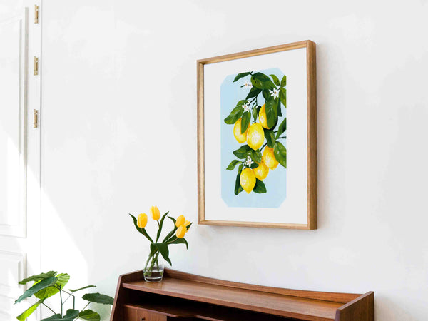 Shiny Lemons - Art Print