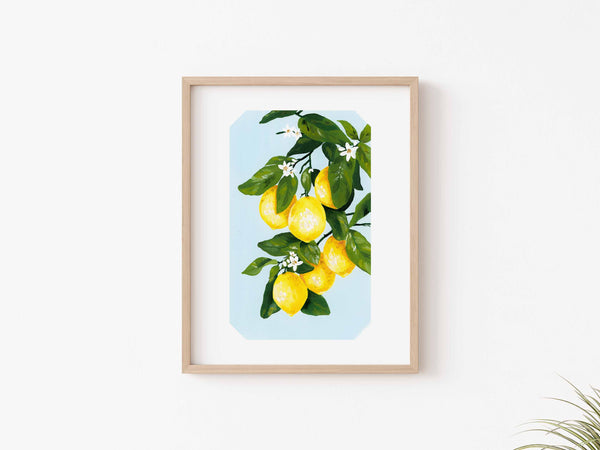 Shiny Lemons - Art Print