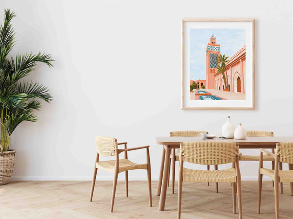Marrakesh, Morocco - Art Print