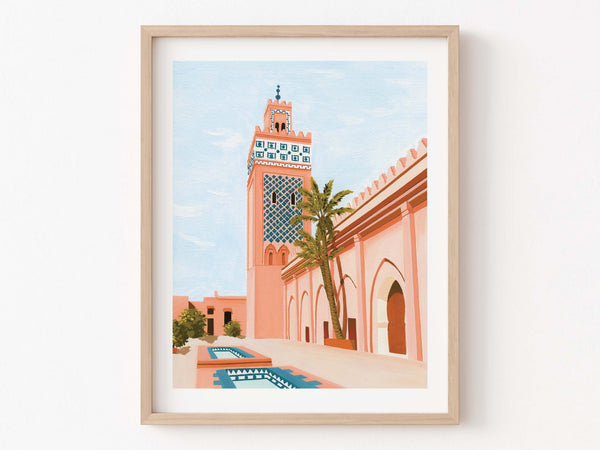 Marrakesh, Morocco - Art Print