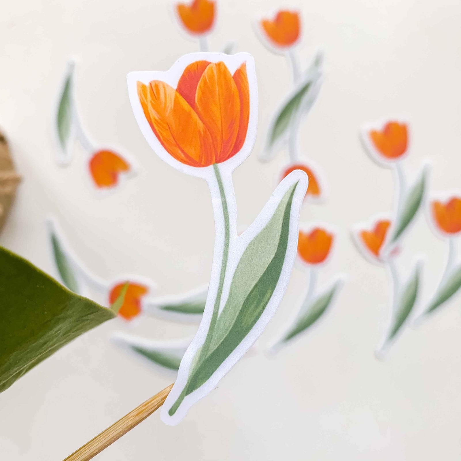 Tulip Vinyl Sticker