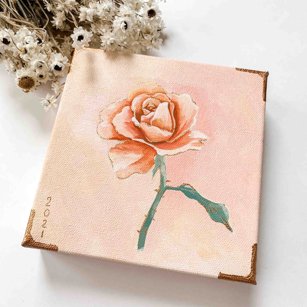 Rose Original Canvas Painting