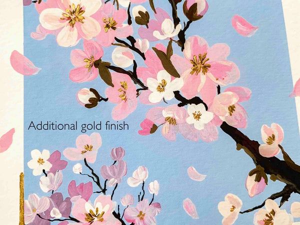 Cherry Blossoms in Spring - Art Print