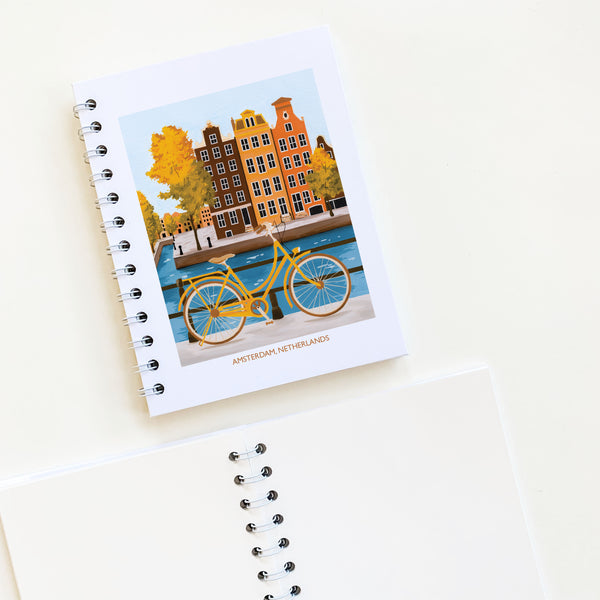 Amsterdam, Netherlands - Inspirational Notebook