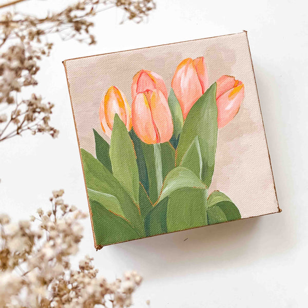 Tulips Original Canvas Painting