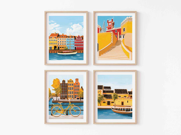 Amsterdam, Netherlands - Art Print