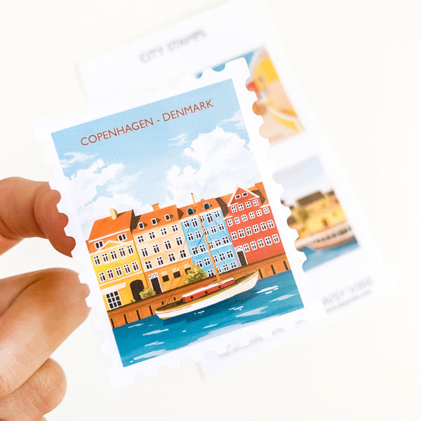 Travel-Vinyl Stamps