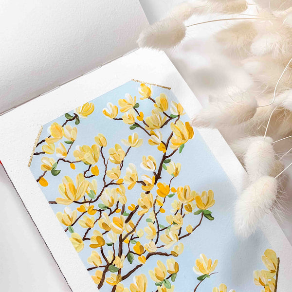 Yellow Birds - Original Painting