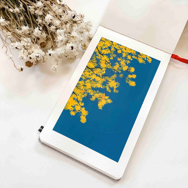 Tabebuia Chrysantha - Original Painting