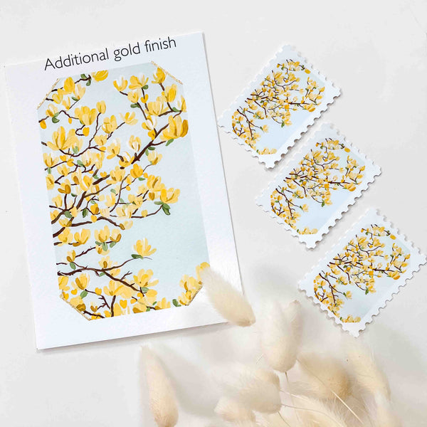 Yellow Birds - Art Print