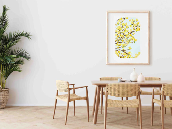 Yellow Birds - Art Print