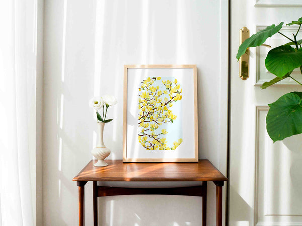 Yellow Birds - Art Print