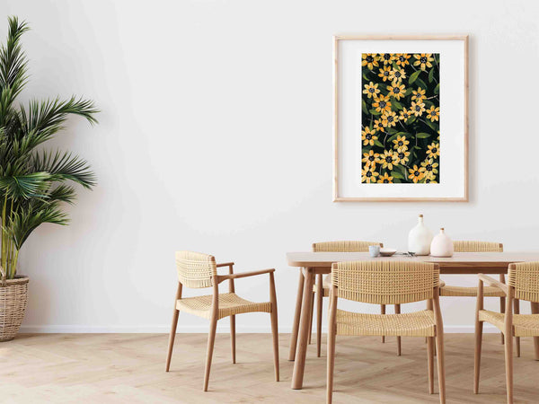 Yellow Meadow - Art Print