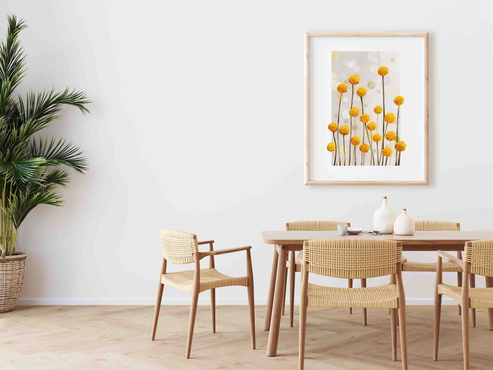 Billy Buttons - Art Print