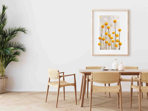 Billy Buttons - Art Print