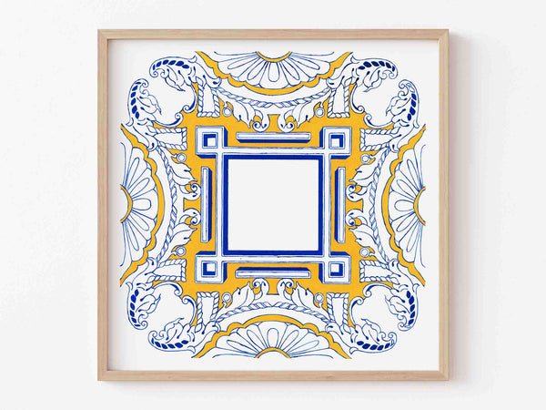 #1 Portuguese Tile Art Print