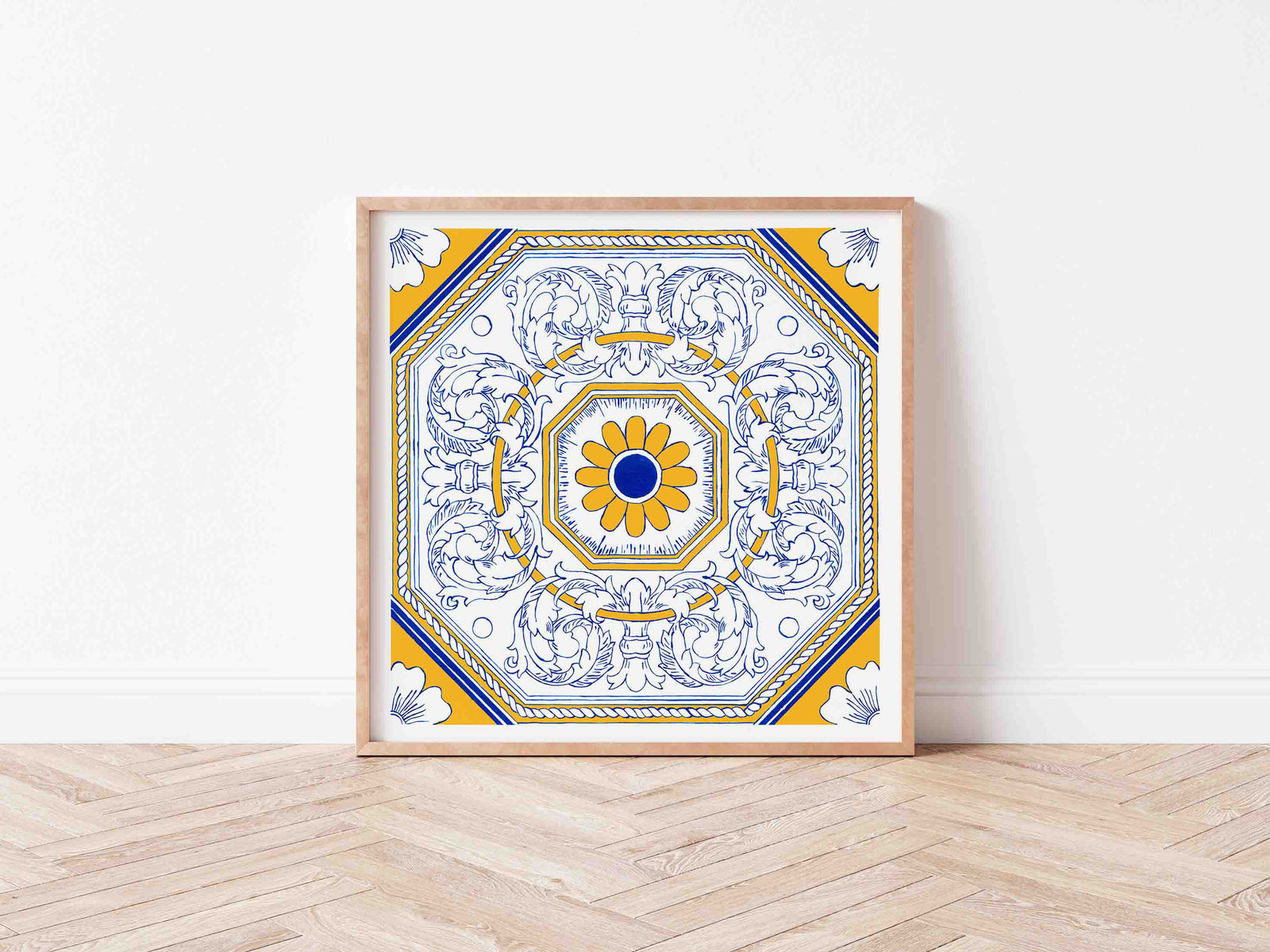 #2 Portuguese Tile Art Print