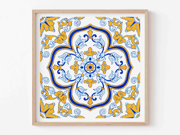 #3 Portuguese Tile Art Print