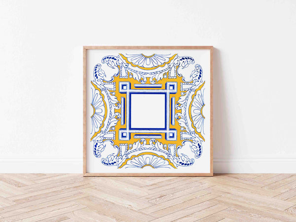 #1 Portuguese Tile Art Print