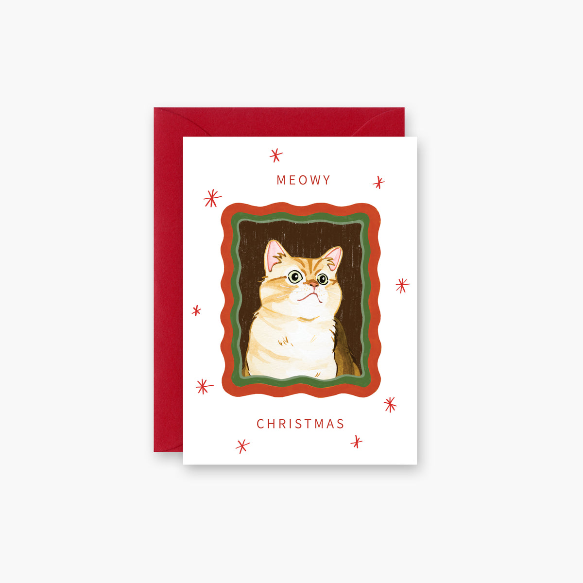 Meowy Christmas | Mini Card