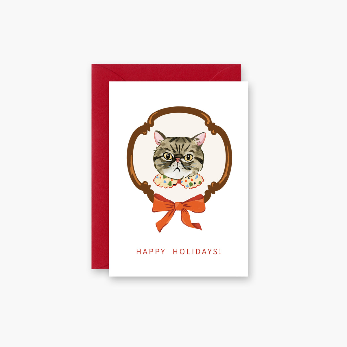 Holiday Cat | Mini Card