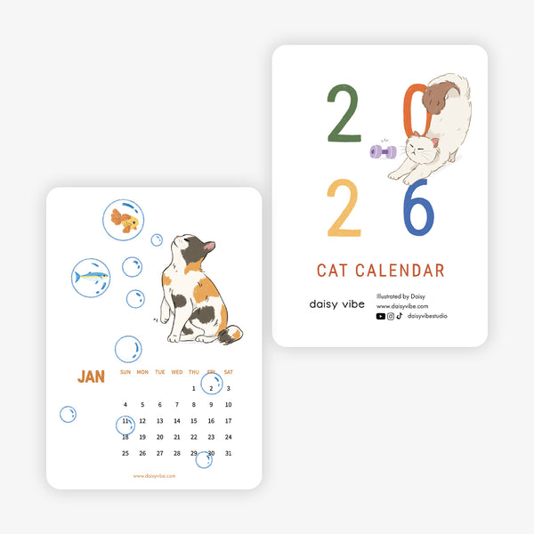 2026 CAT calendars