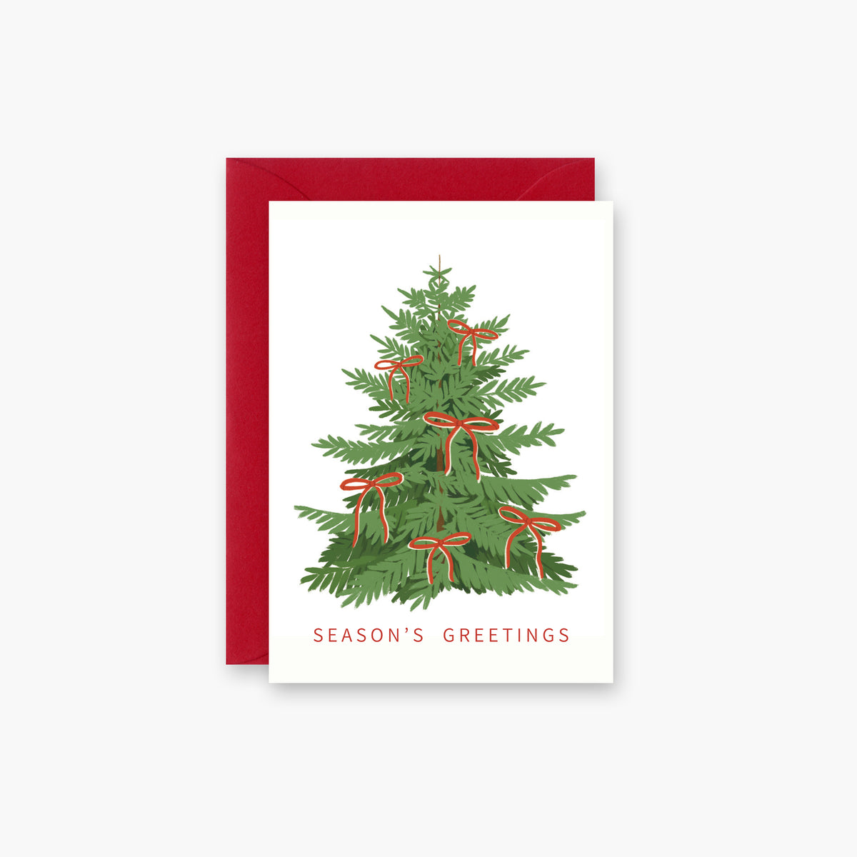 Bow Christmas Tree | Mini Card