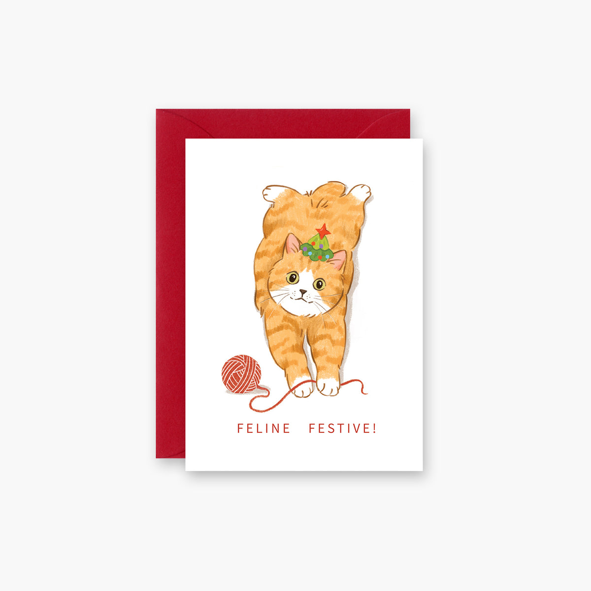 Feline festive | Mini Card