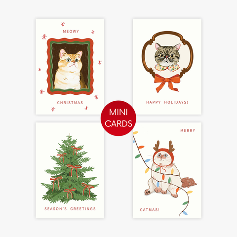 Mini Christmas cards