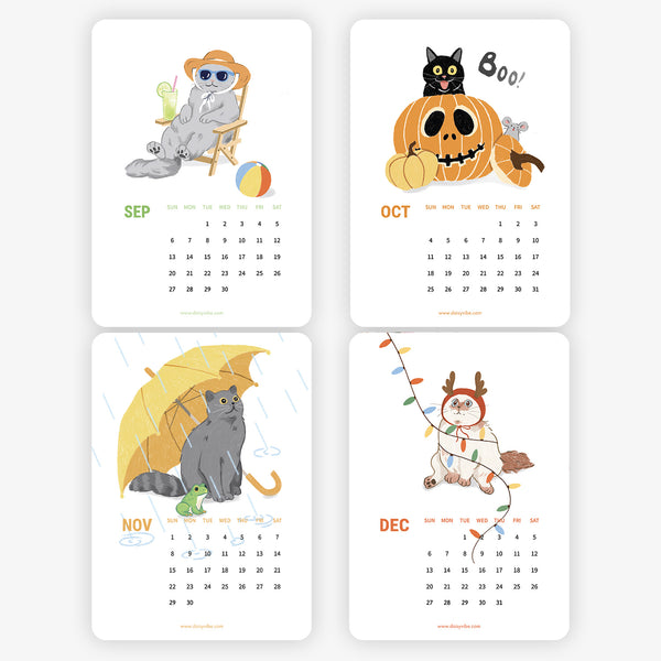 2026 CAT calendars
