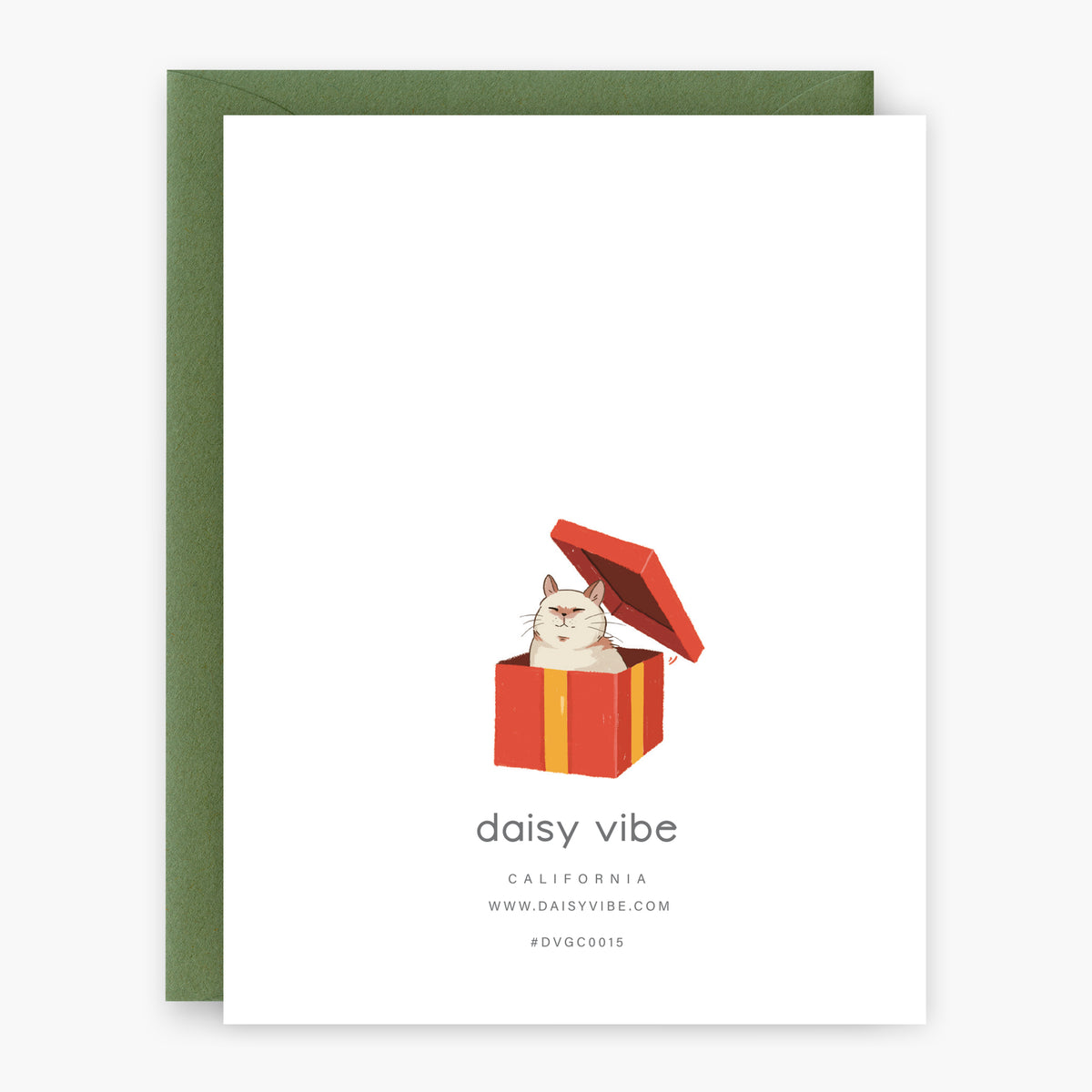 Cat in the Presents | Greeting Card