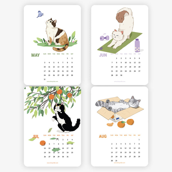 2026 CAT calendars