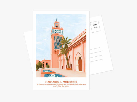 Morocco postcard