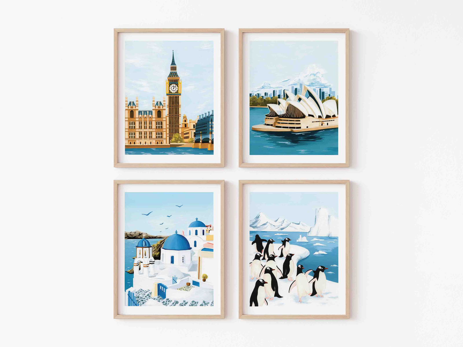 Santorini, Greece - Art Print